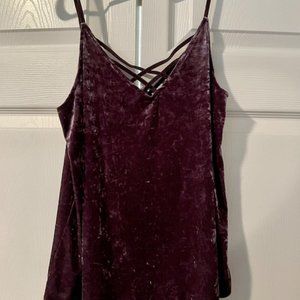 Velvet Purple Top